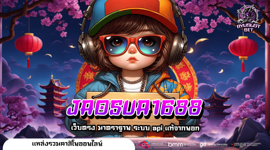 JAOSUA1688 ทางเข้า เว็บใหญ่รวมค่ายเกม สุดคุ้ม แจกโปรเด็ดเพียบ